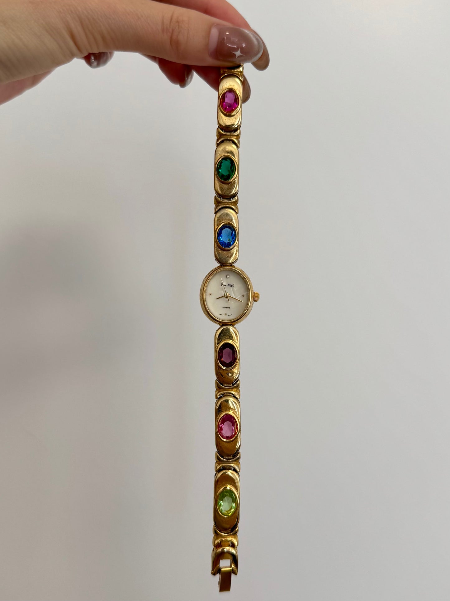 RARE Dainty Precious Gemstone Watch