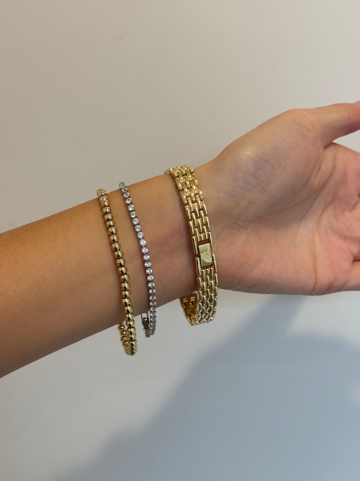 Circular Gold-Toned Watch