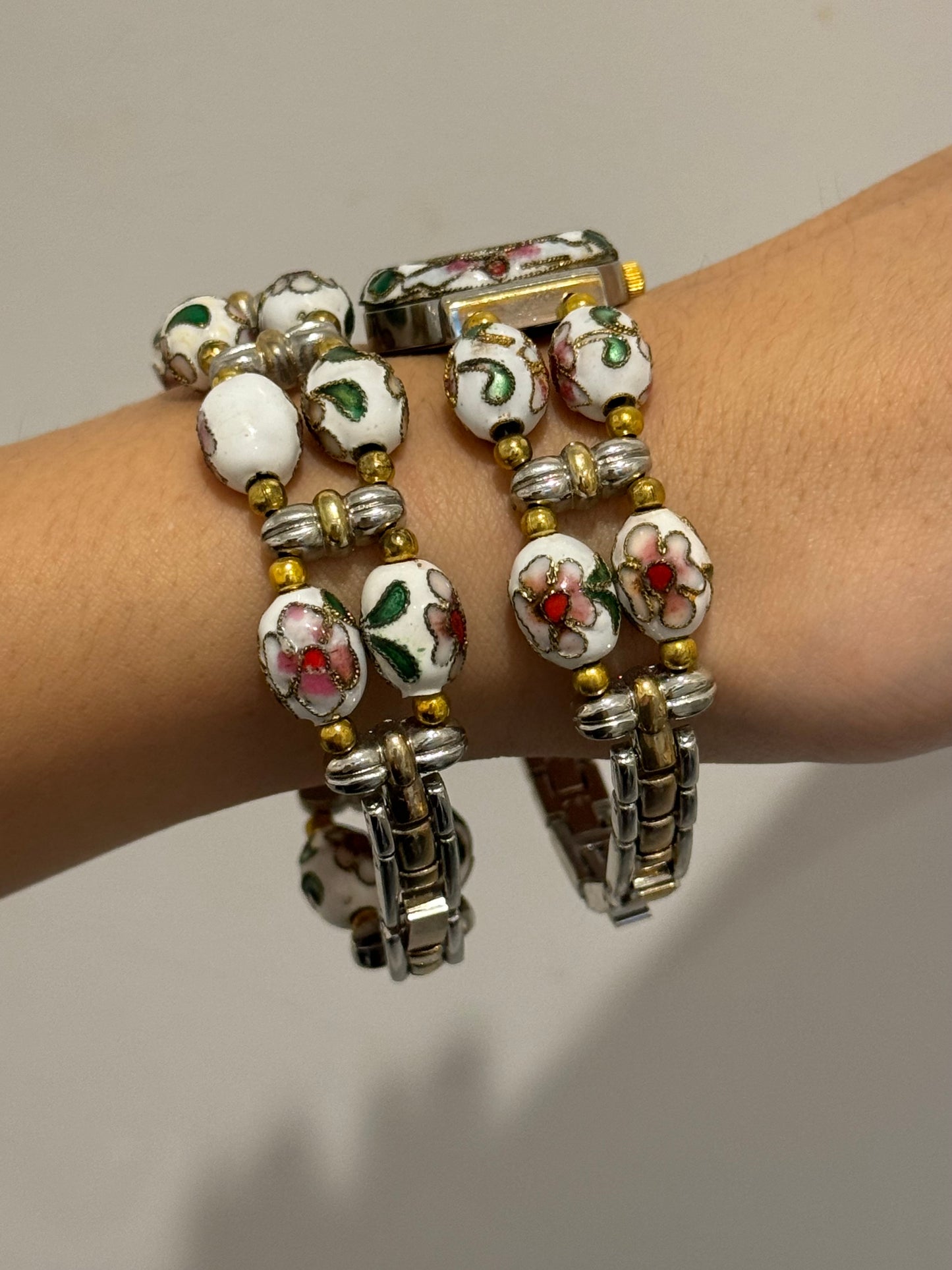 VERY RARE Dainty Flower Watch Set
