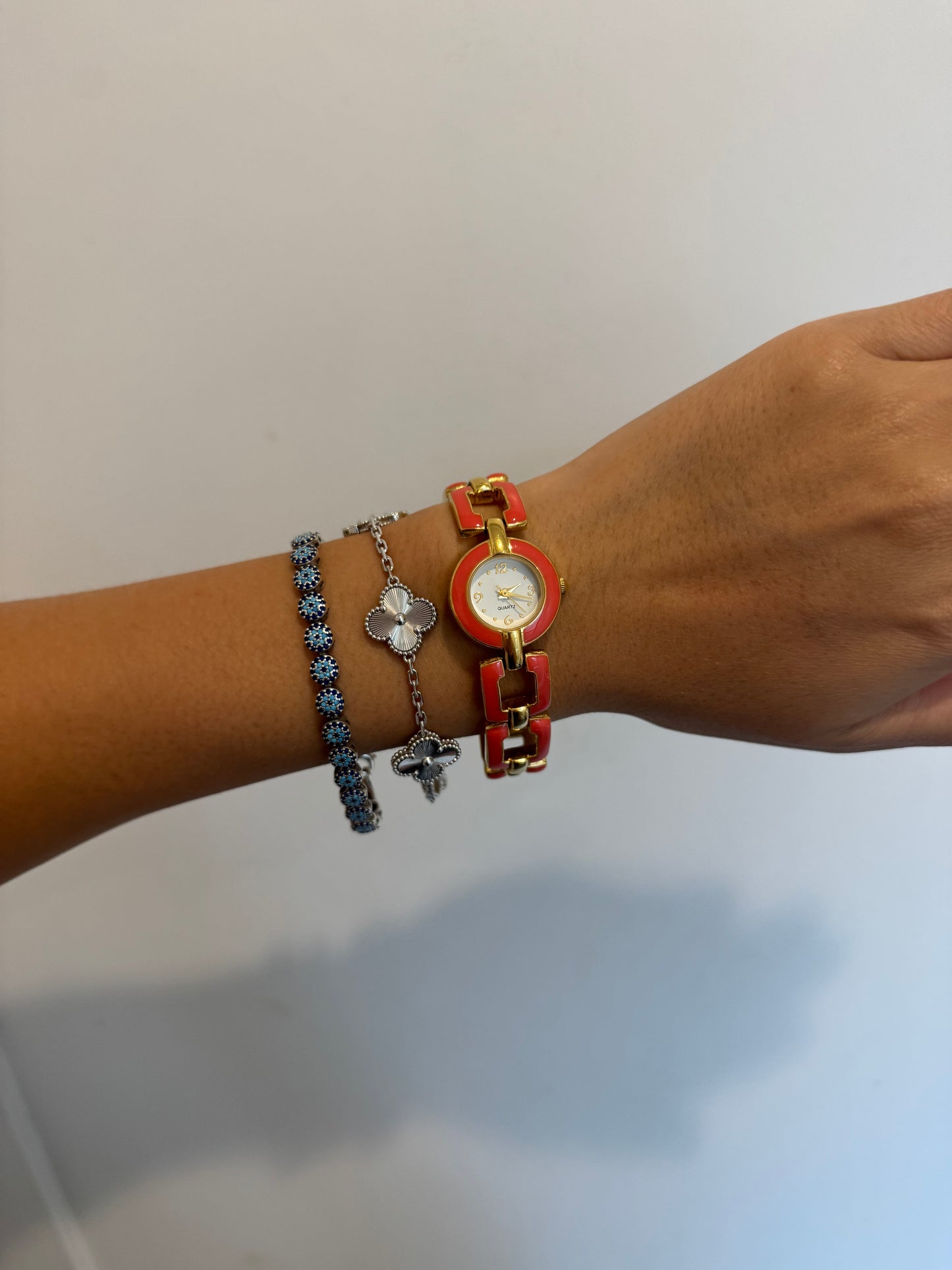 RARE Coral Detailing Watch