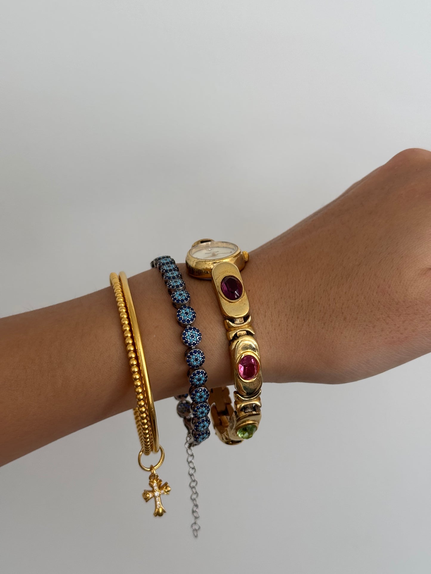 RARE Dainty Precious Gemstone Watch