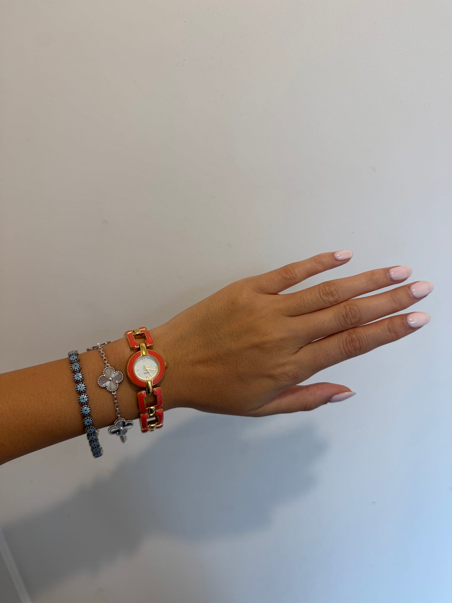 RARE Coral Detailing Watch