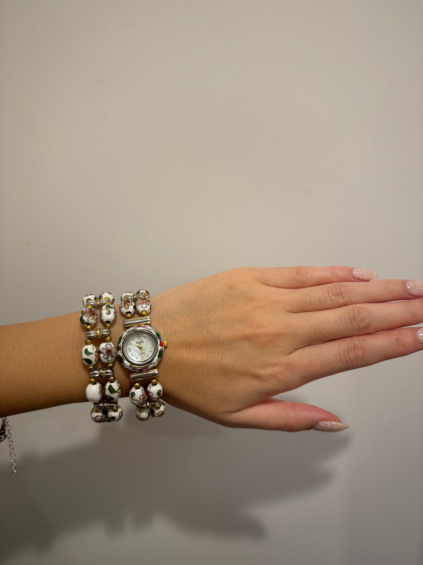 VERY RARE Dainty Flower Watch Set