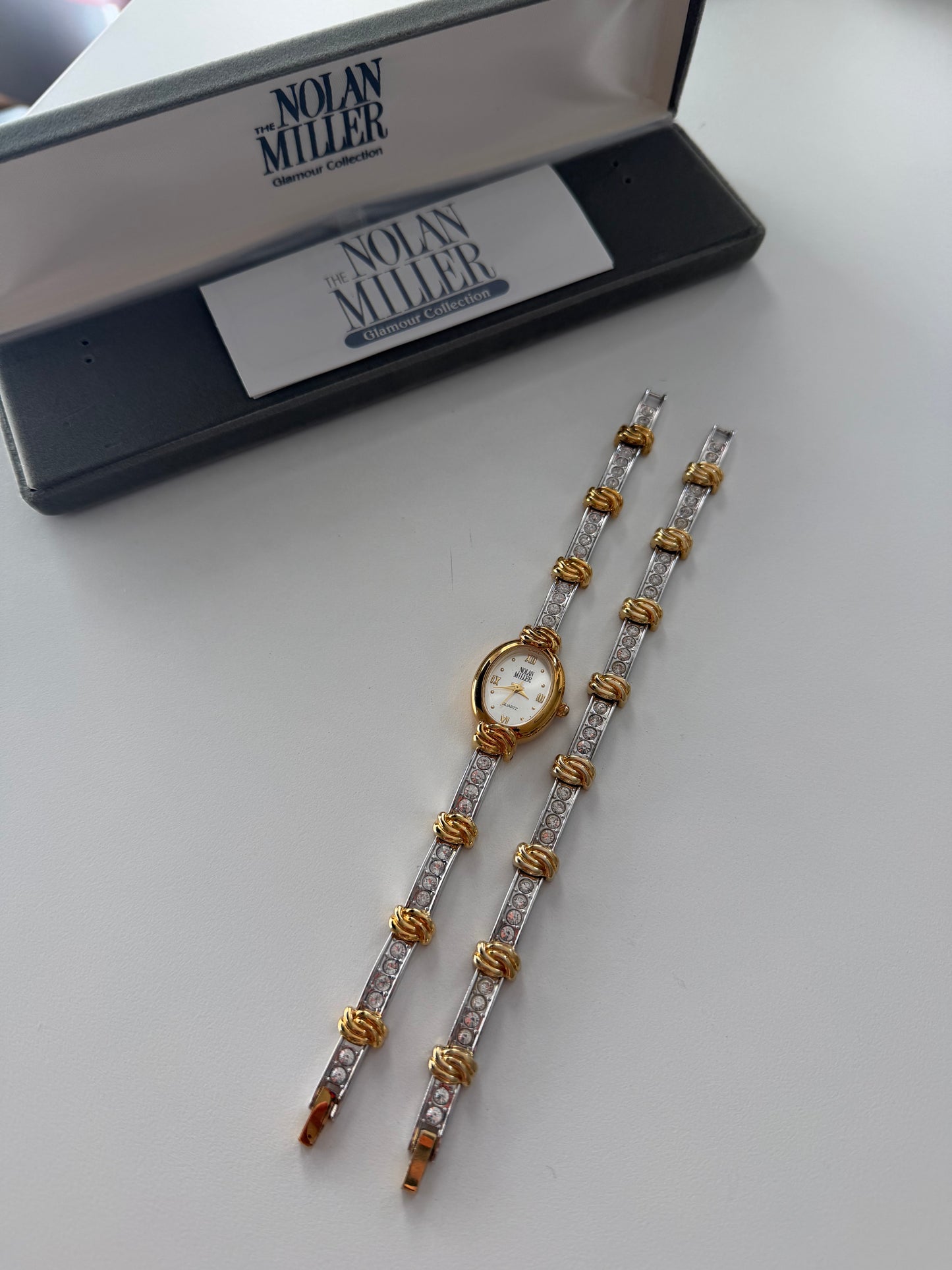 RARE Nolan Miller Watch and Bracelet Set