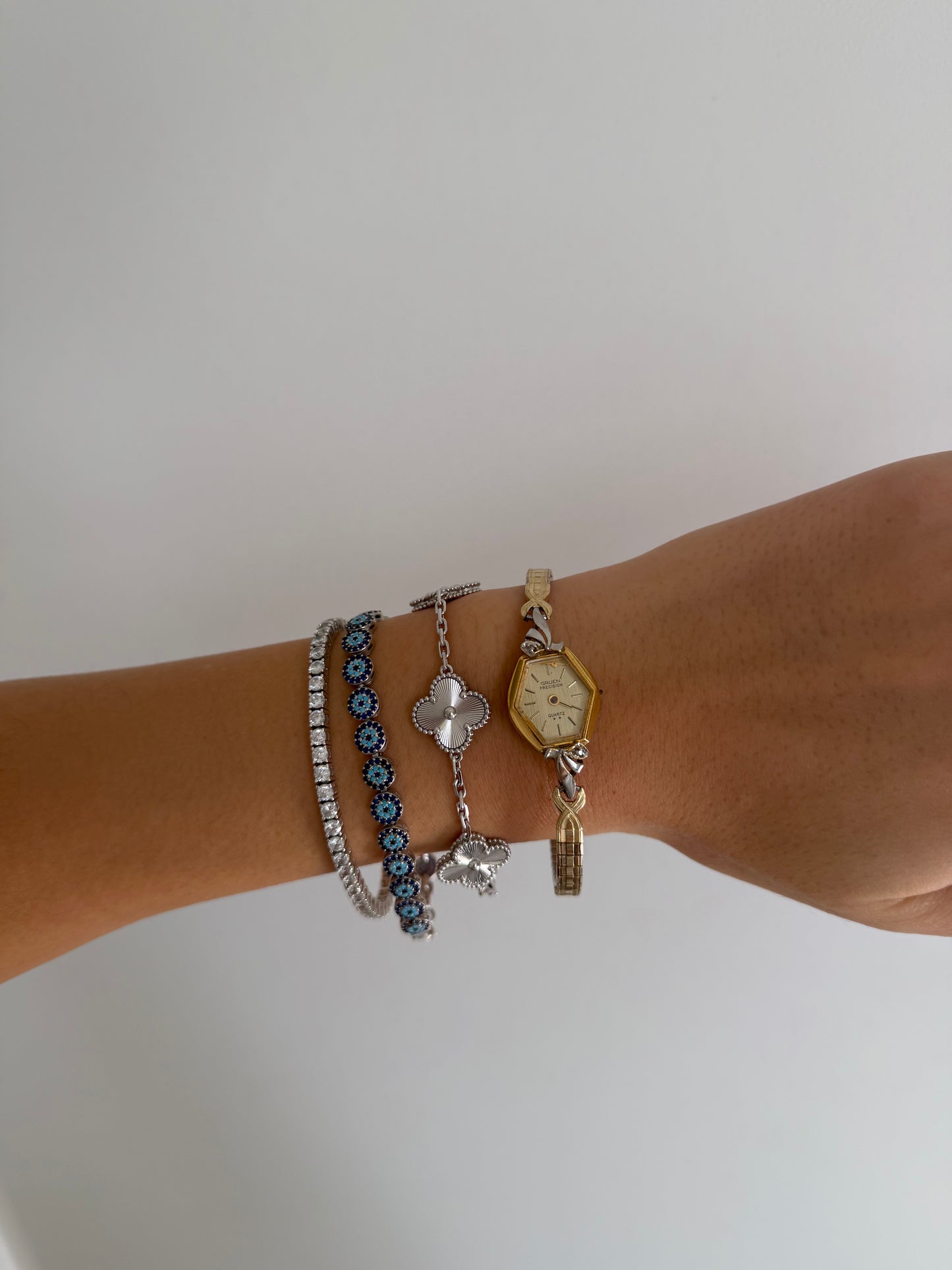 Dainty Gold Toned Expandable Watch