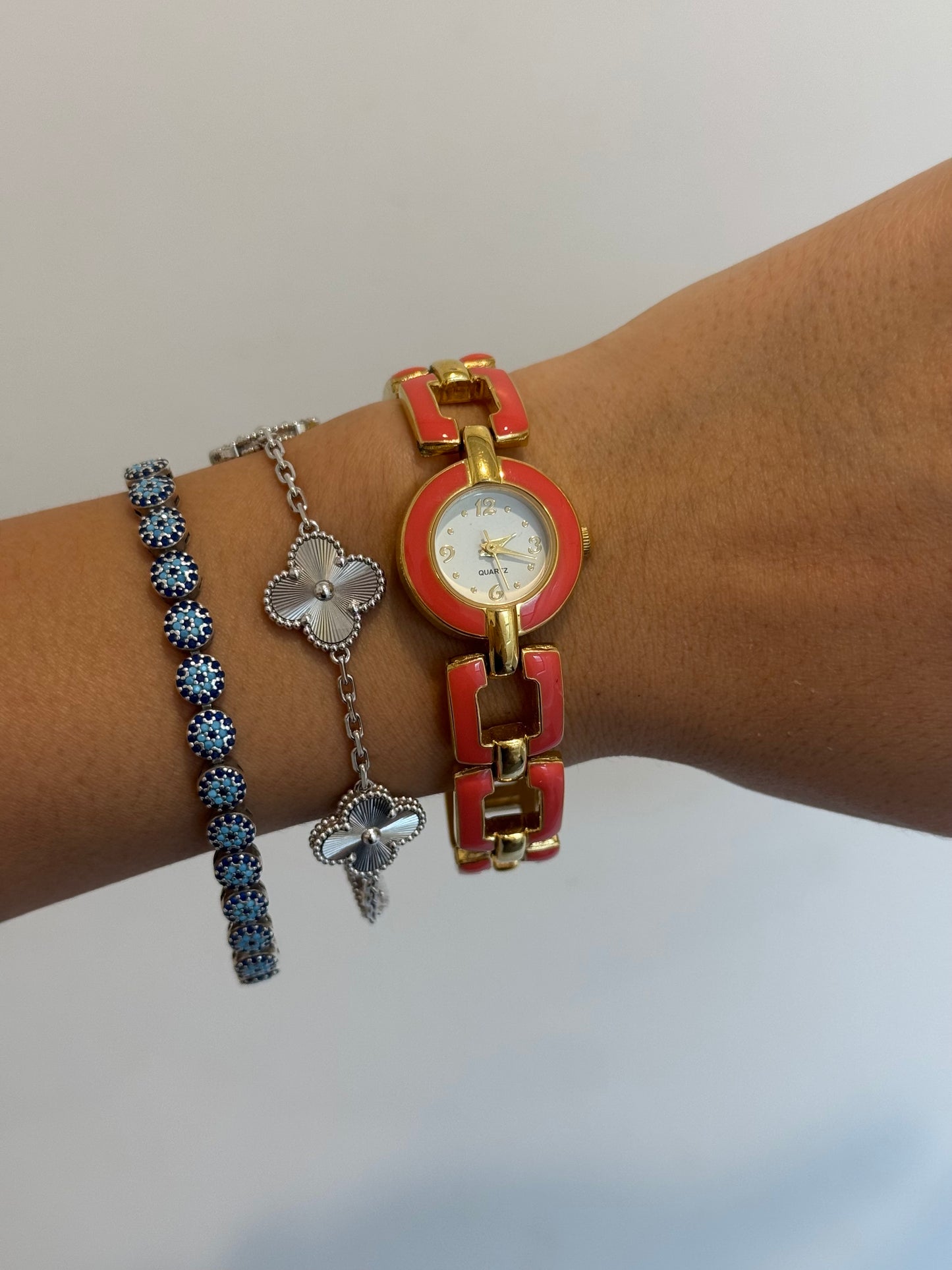 RARE Coral Detailing Watch