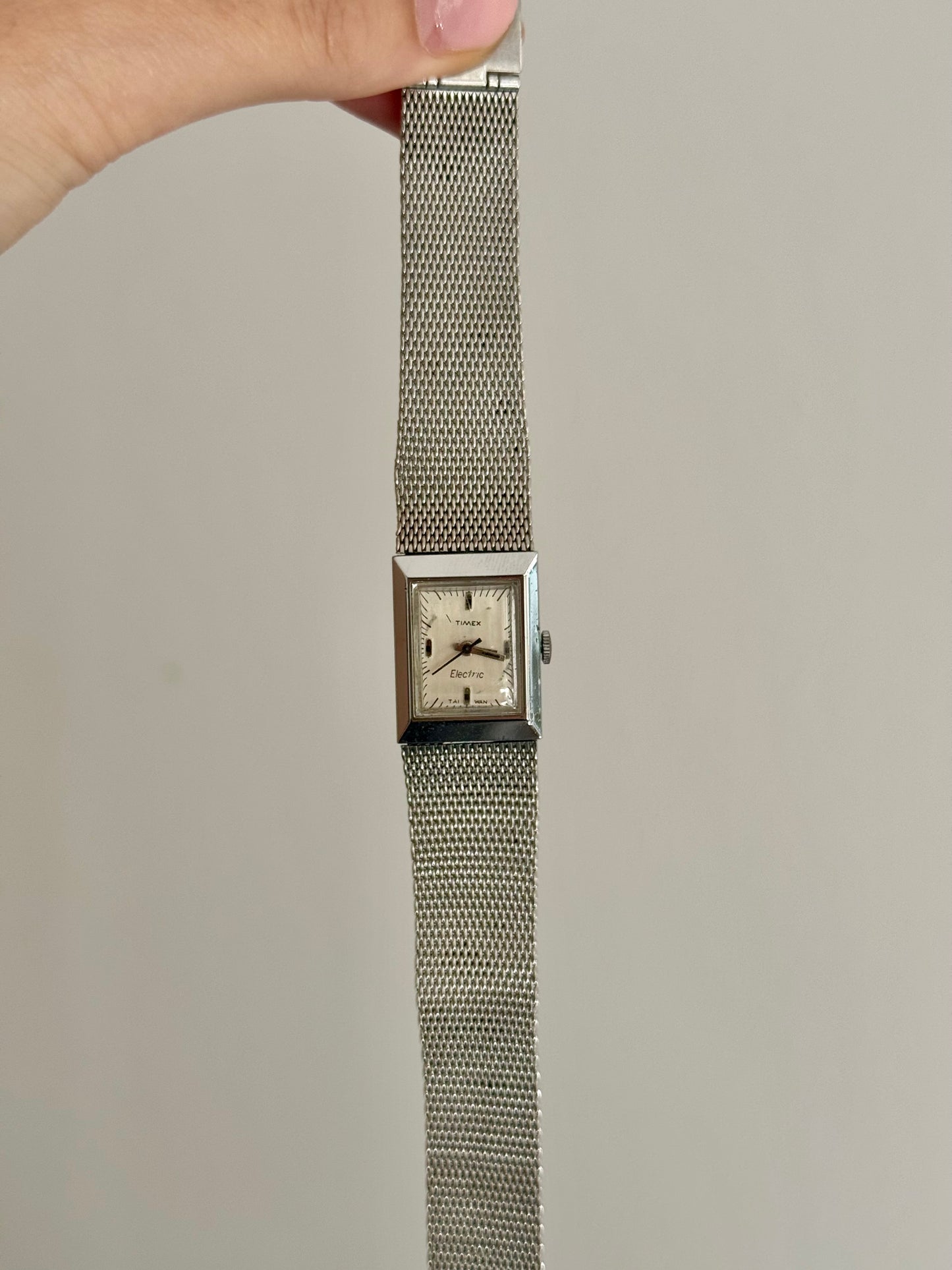 Timex Silver Toned Mesh Watch