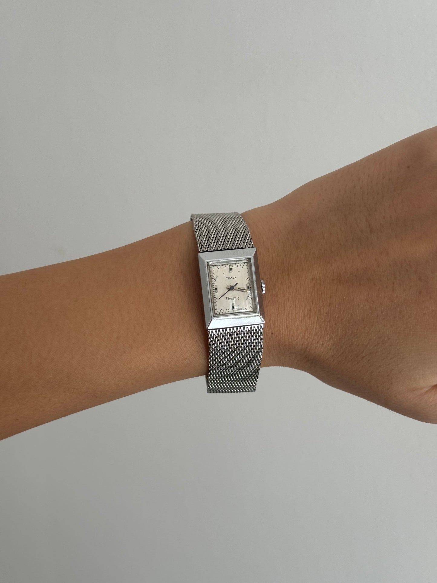 Timex Silver Toned Mesh Watch