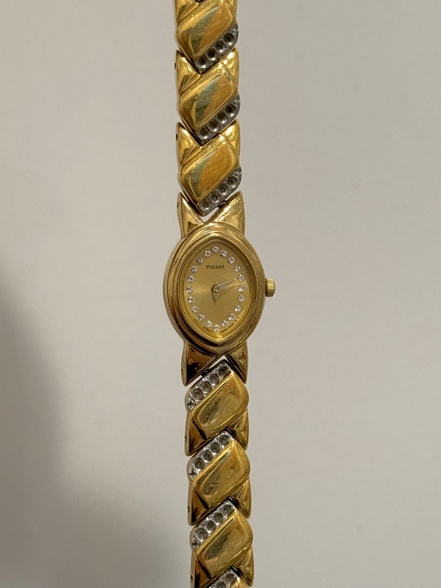 RARE Oval Pulsar with Diamond Dial