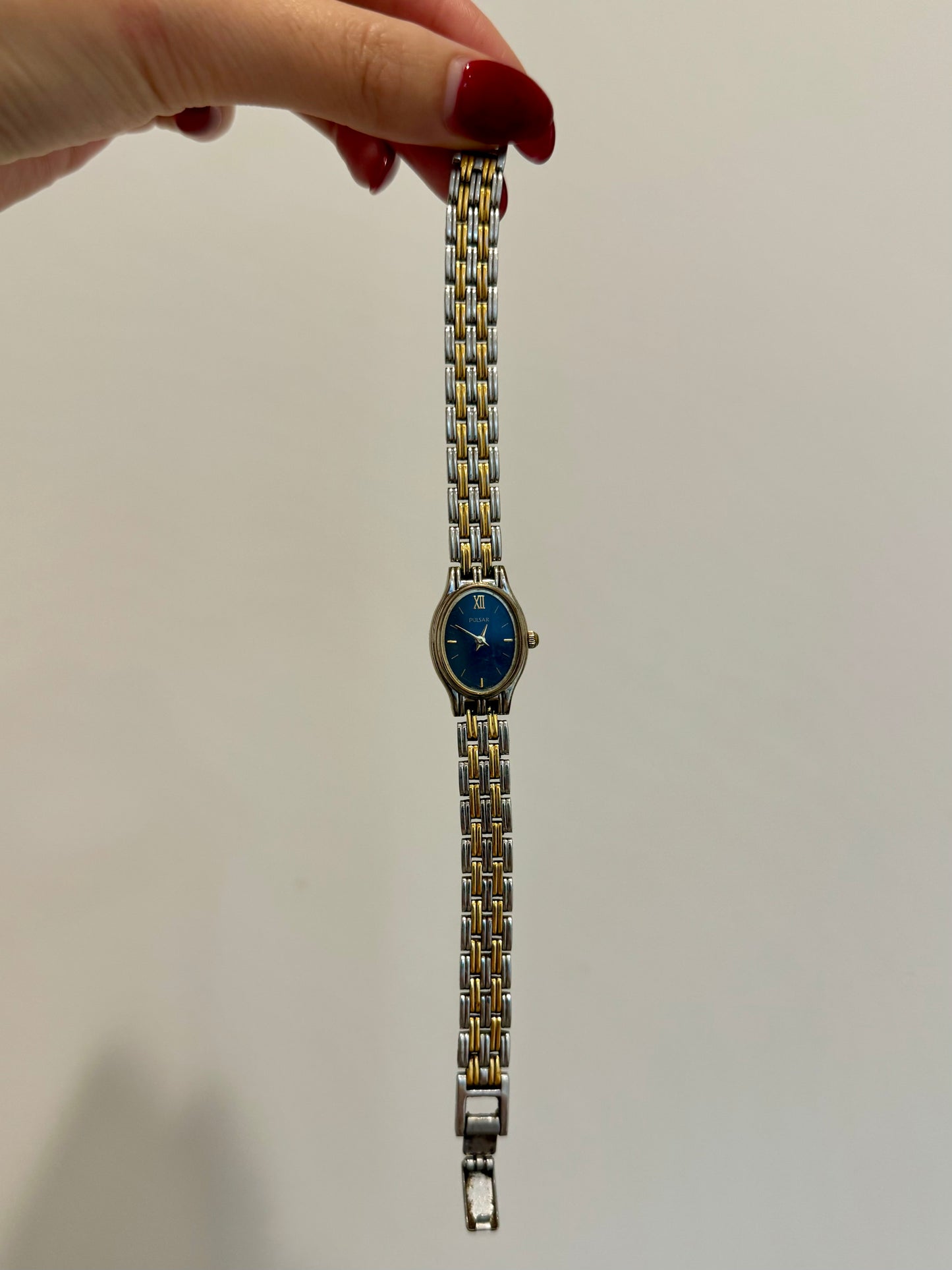 Dainty Pulsar Two-Toned Watch