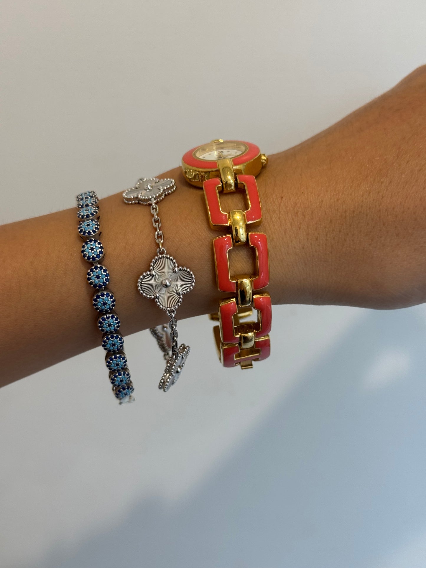 RARE Coral Detailing Watch