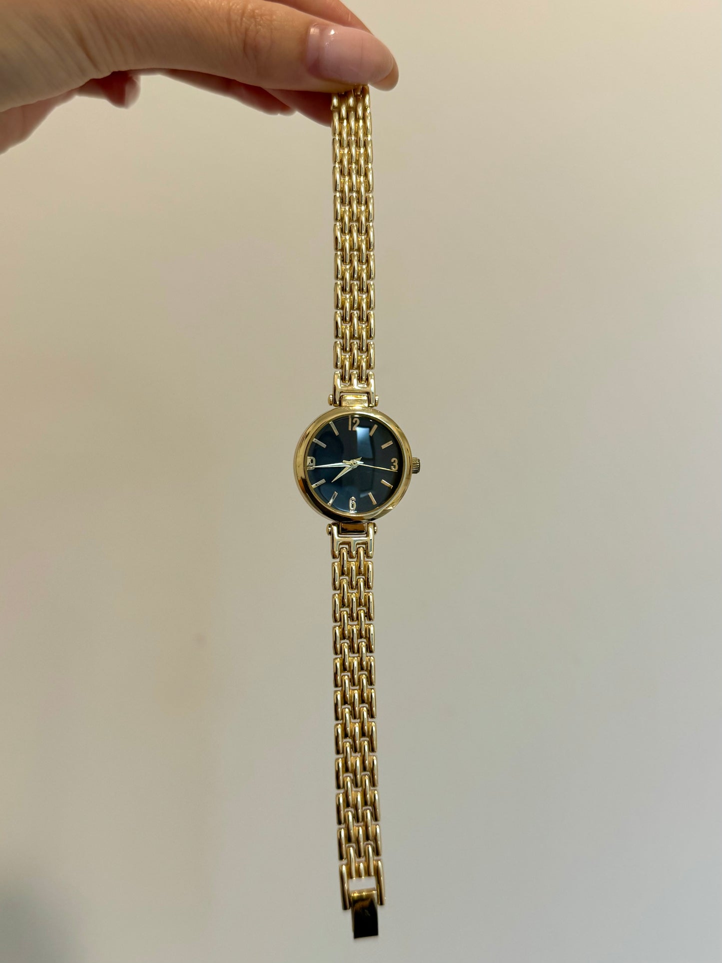 Circular Gold-Toned Watch