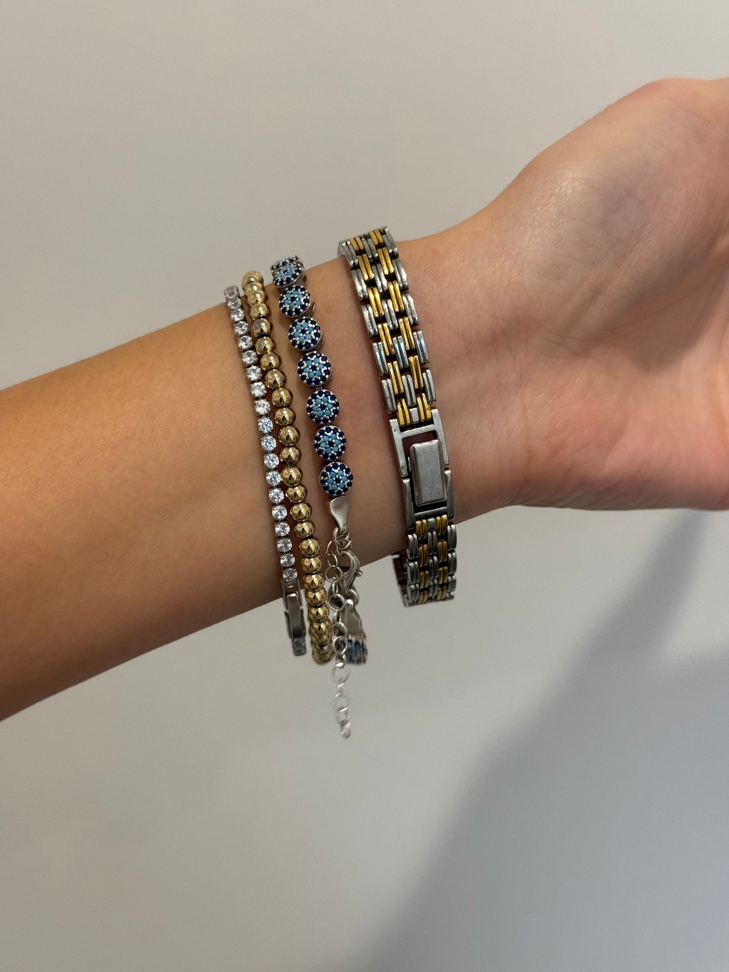 Dainty Pulsar Two-Toned Watch