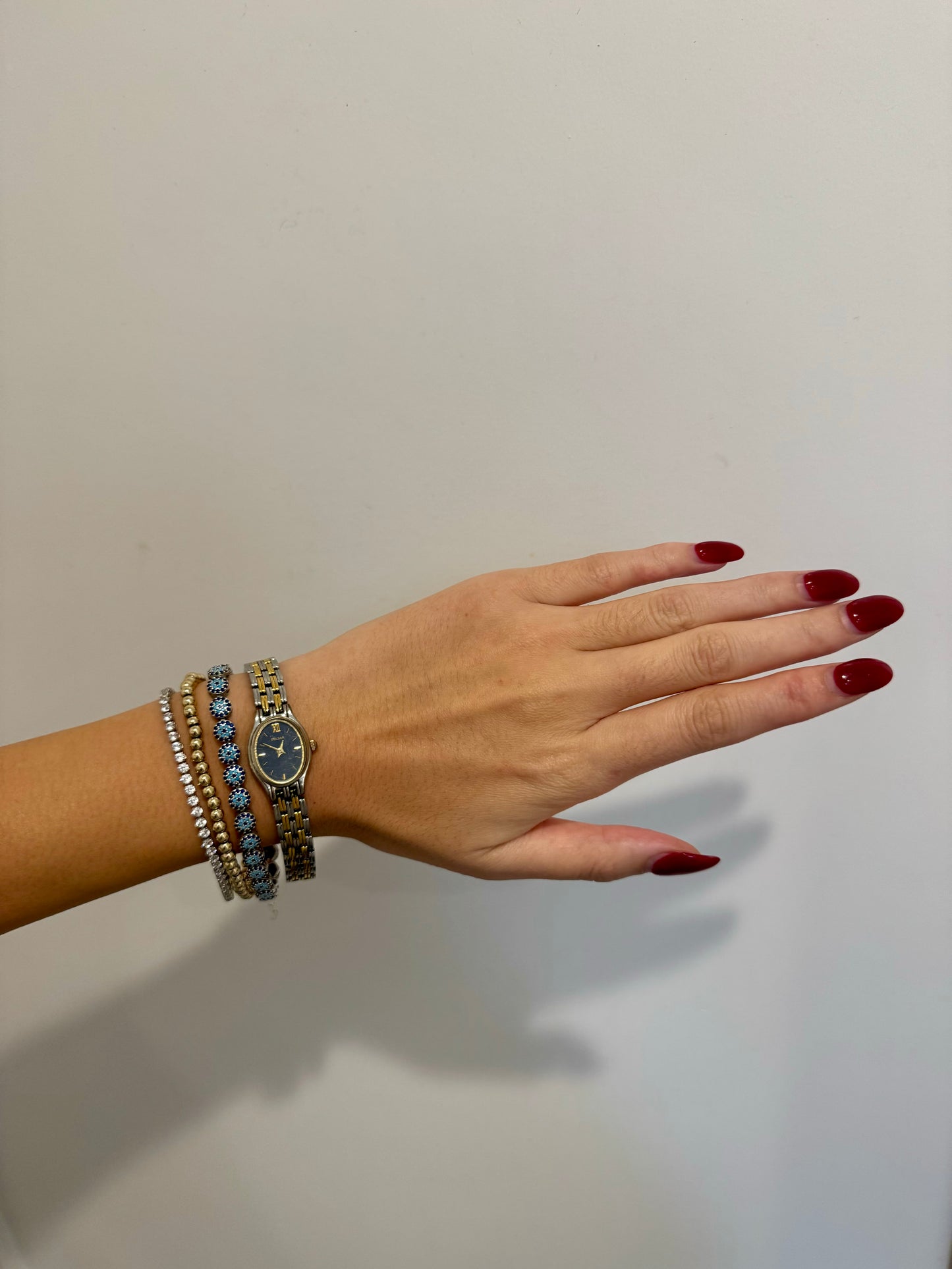 Dainty Pulsar Two-Toned Watch