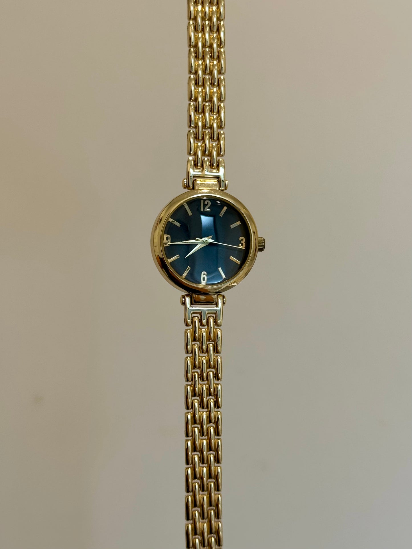 Circular Gold-Toned Watch