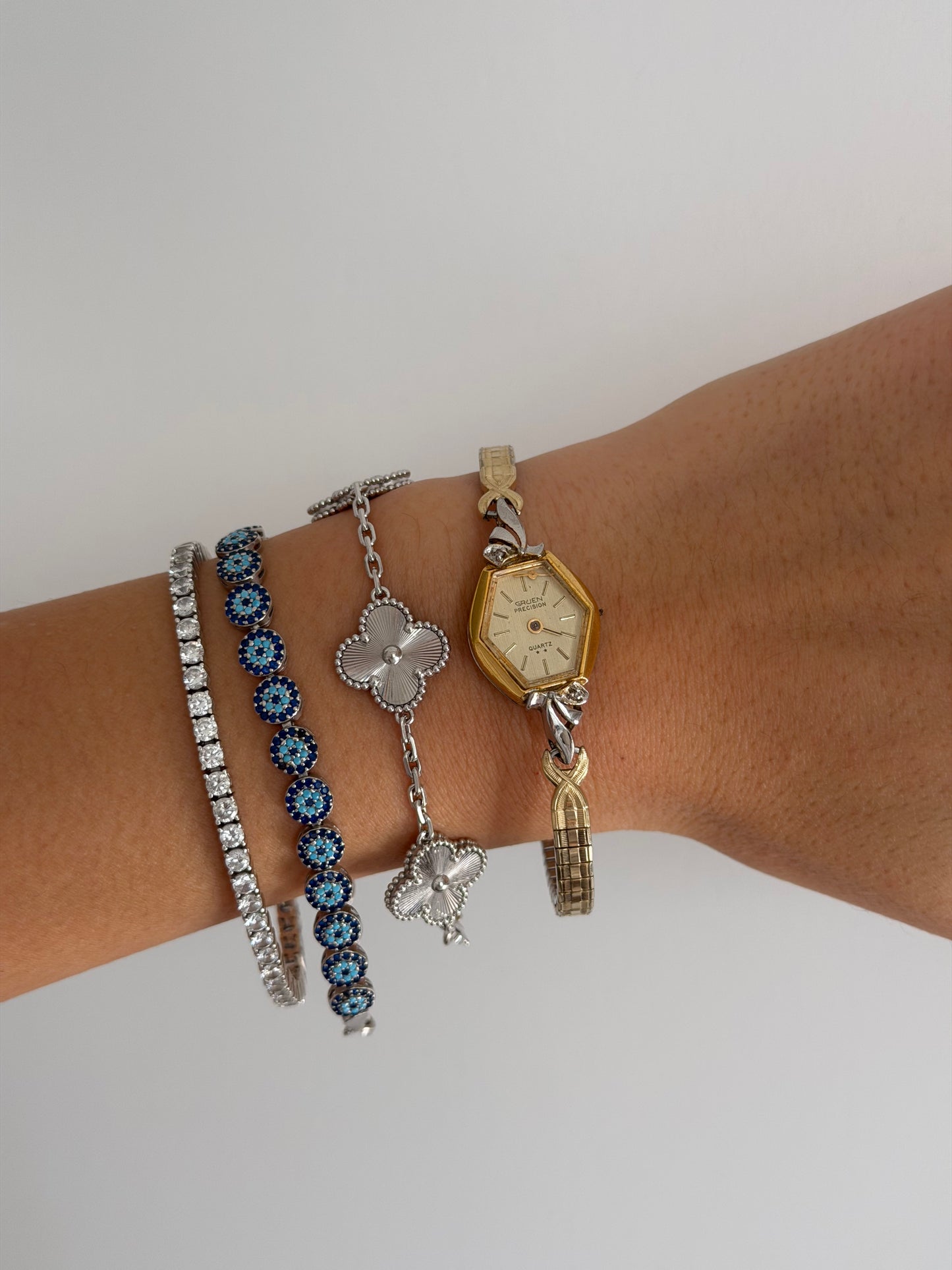 Dainty Gold Toned Expandable Watch