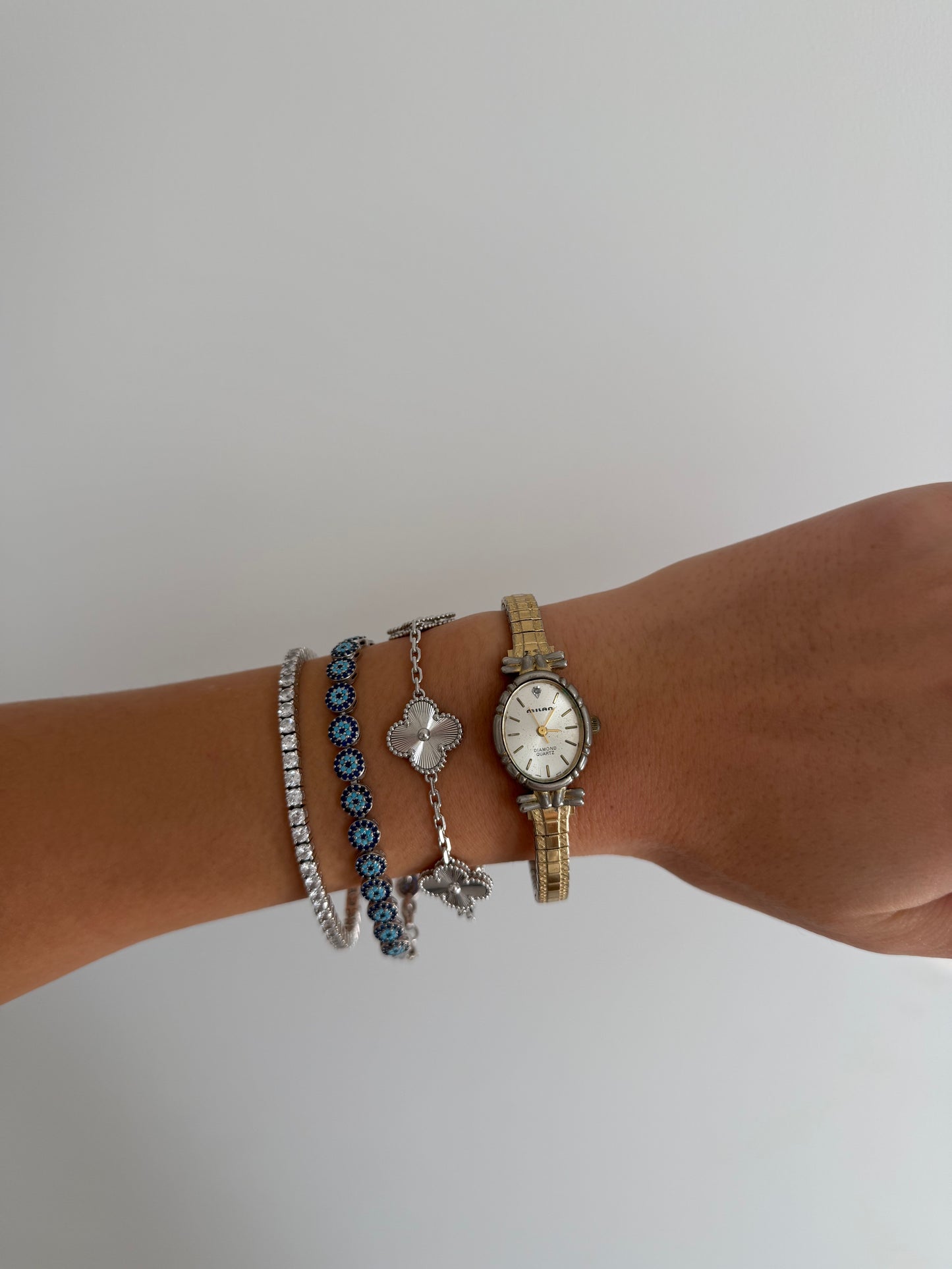 Dainty Gold Toned Expandable Watch