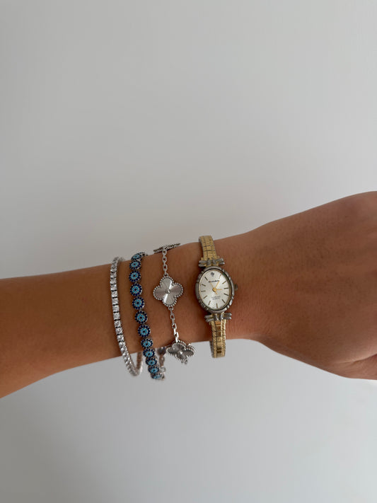 Dainty Gold Toned Expandable Watch