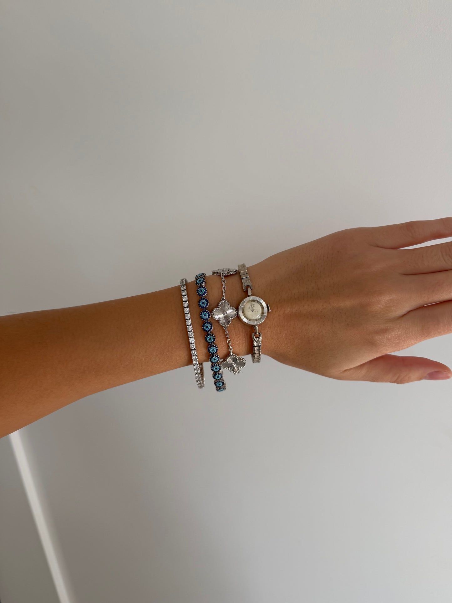 Dainty Elgin 14K Gold Expandable Watch