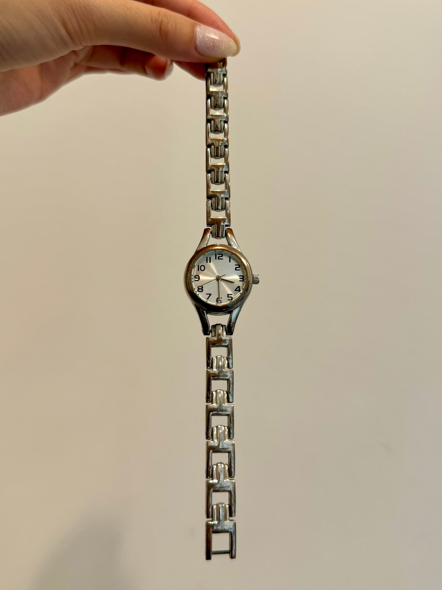 Classic Silver Toned Watch