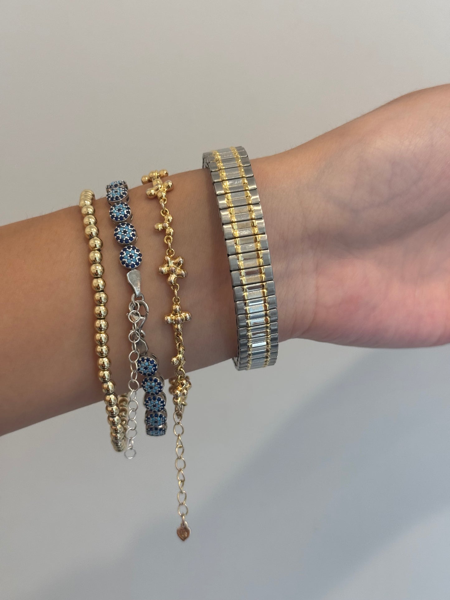 Dainty Two-Toned Expandable Watch