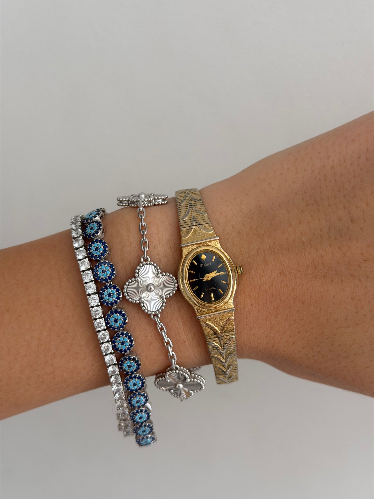 Elgin Black DIal Watch