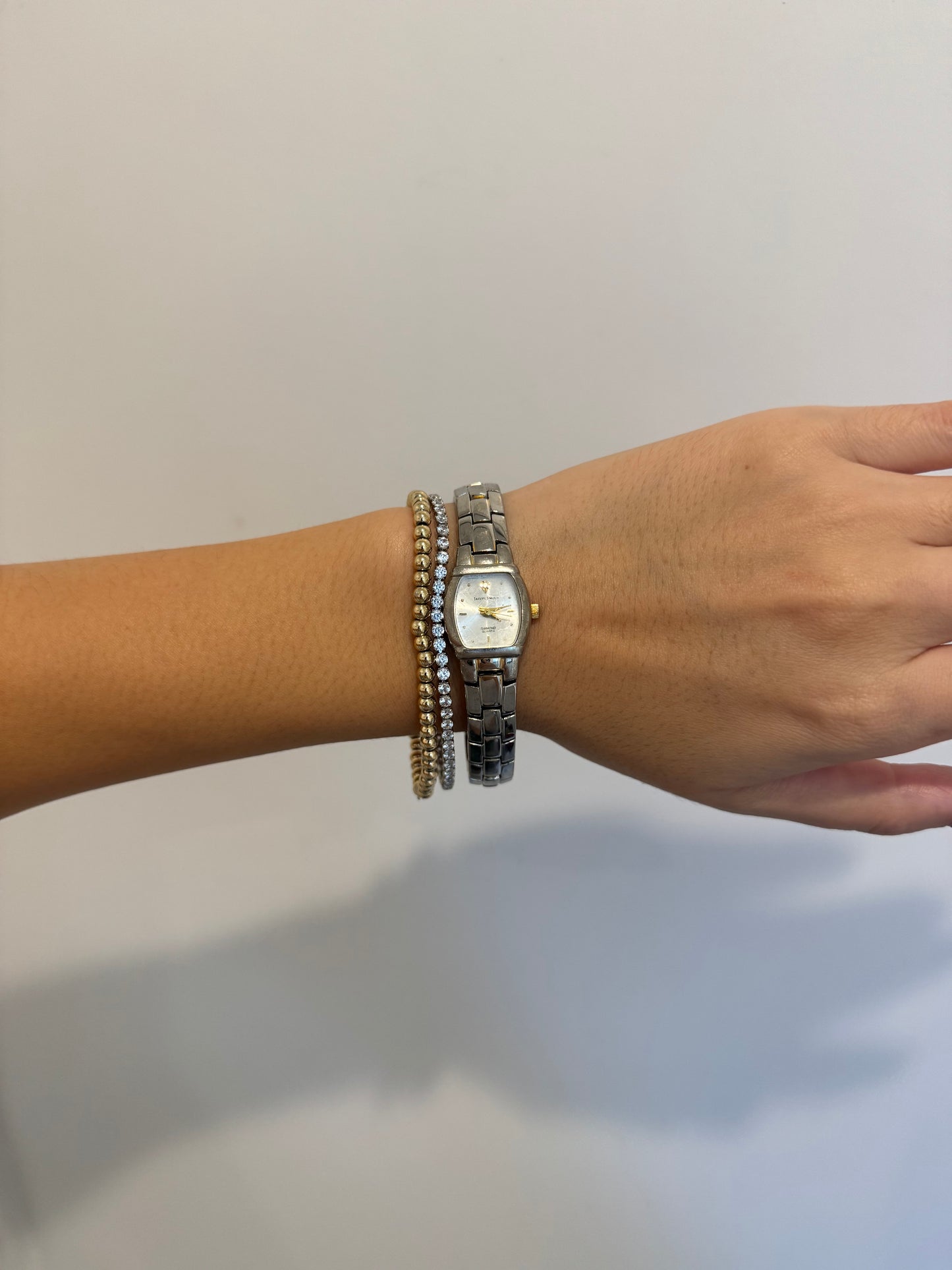 Dainty Silver Toned Watch
