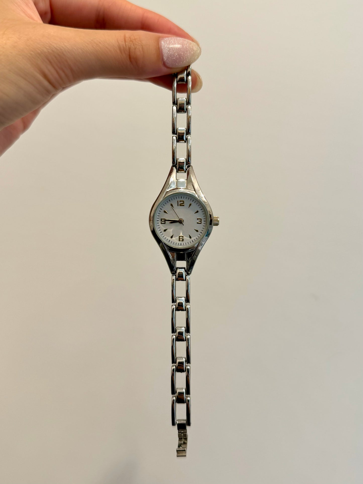 Classic Silver Toned Watch