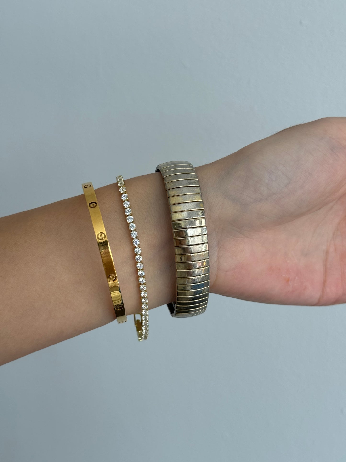 Dainty Two Toned Expandable Watch