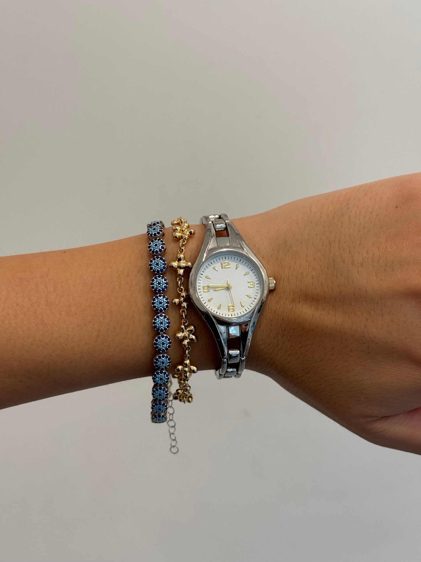 Classic Silver Toned Watch
