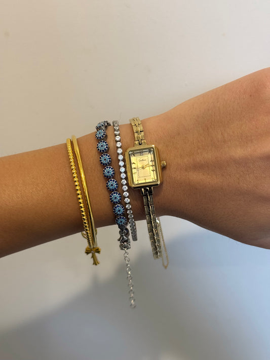 RARE Rectangular Elegance Watch