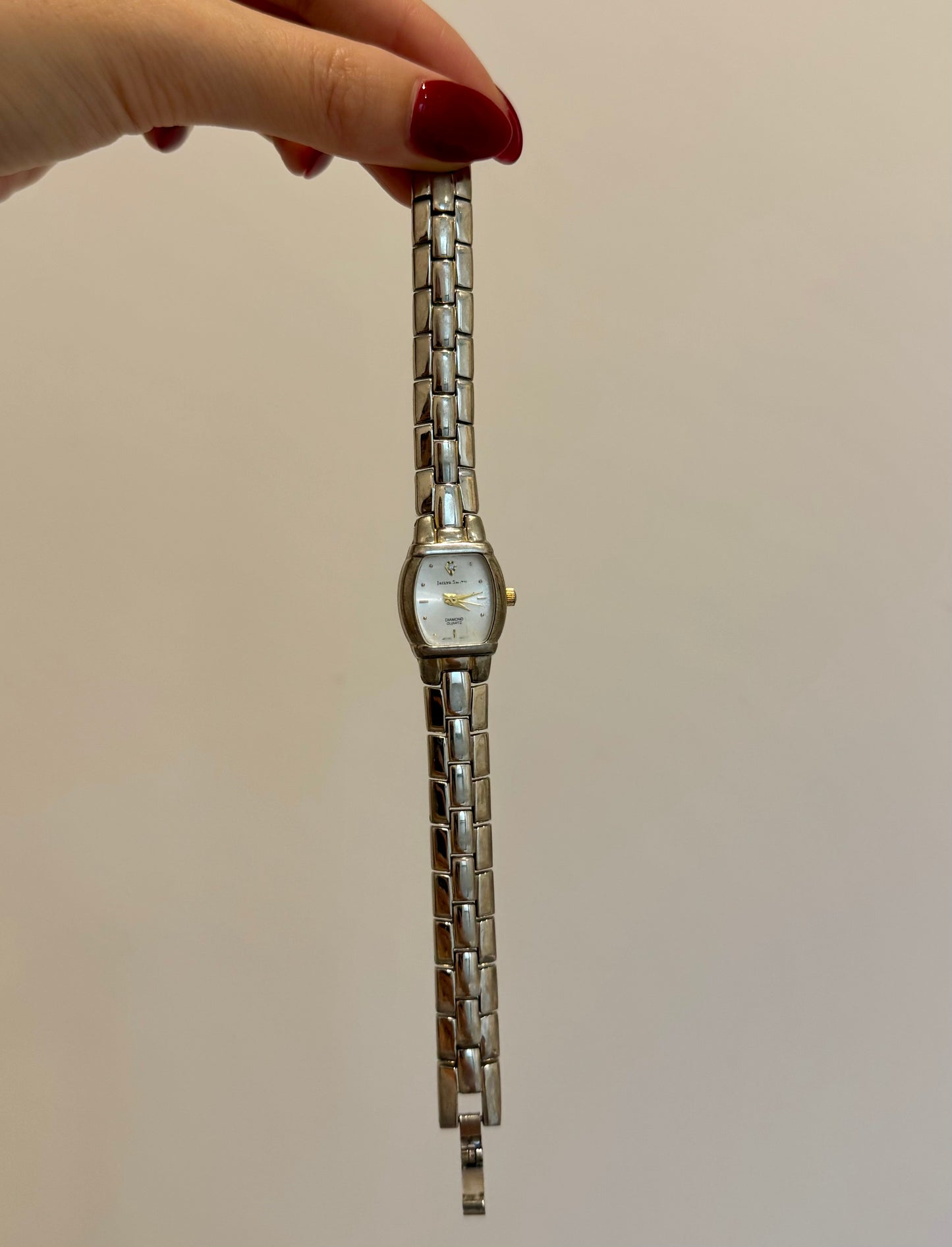 Dainty Silver Toned Watch