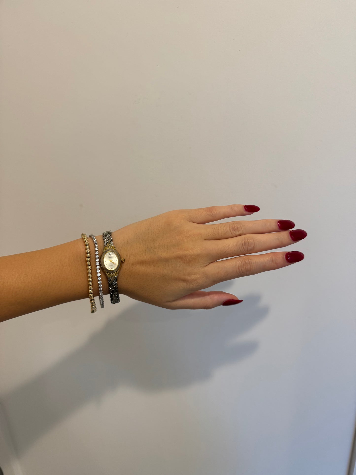Dainty Two-Toned Watch