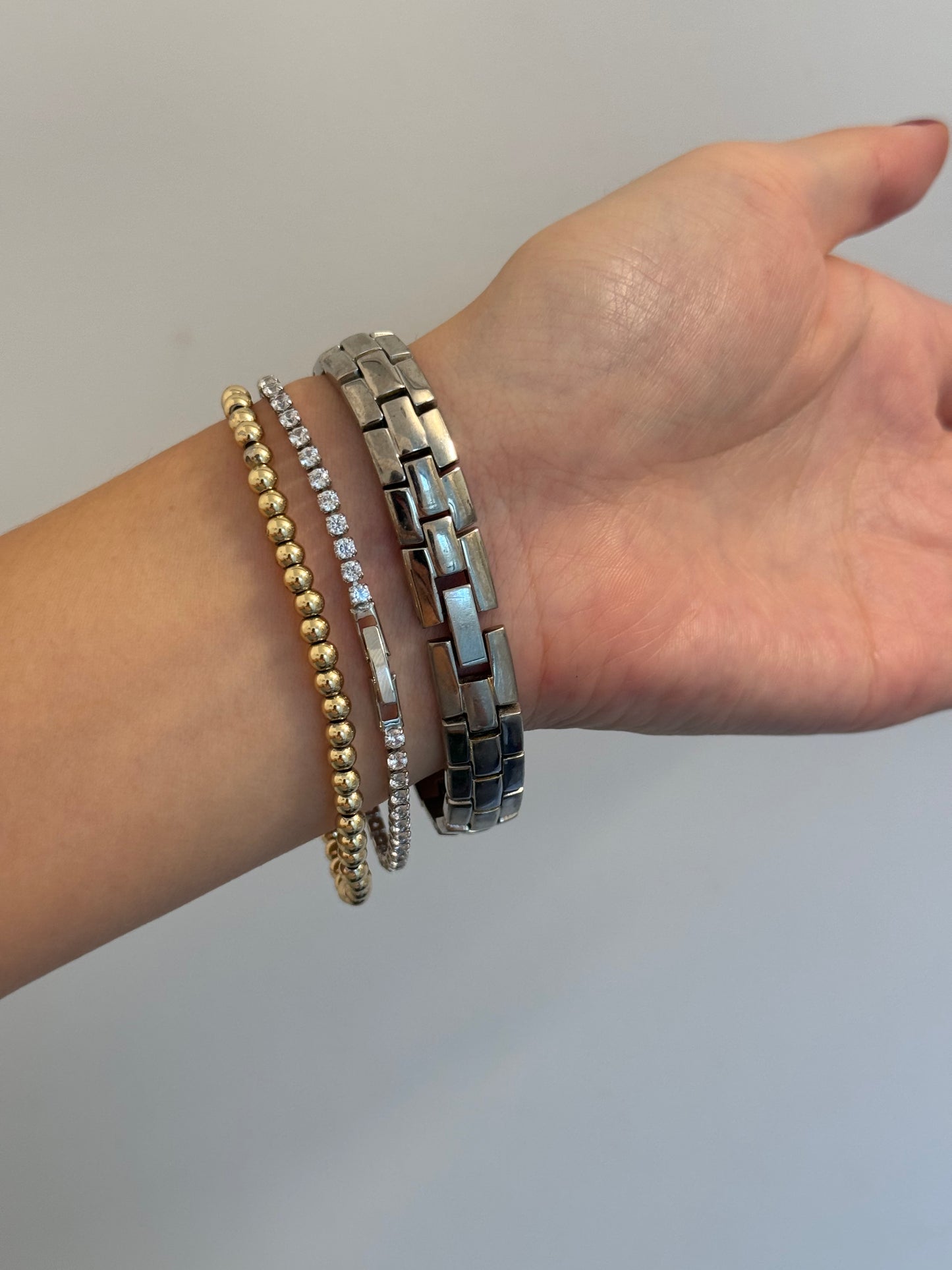 Dainty Silver Toned Watch