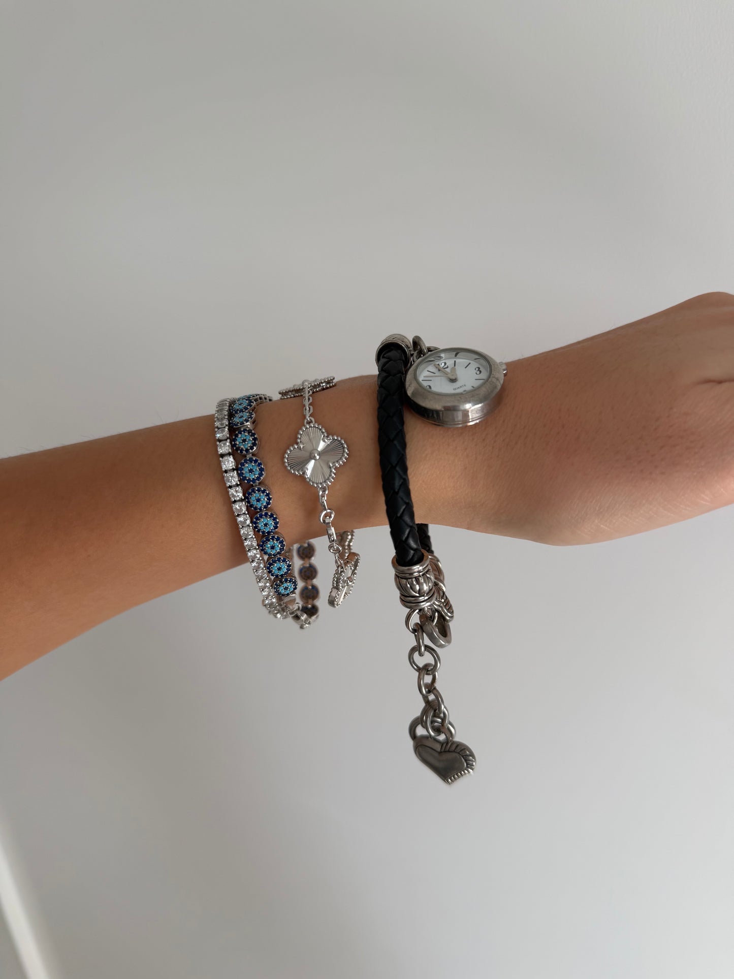 Silver Brighton Intricate Watch