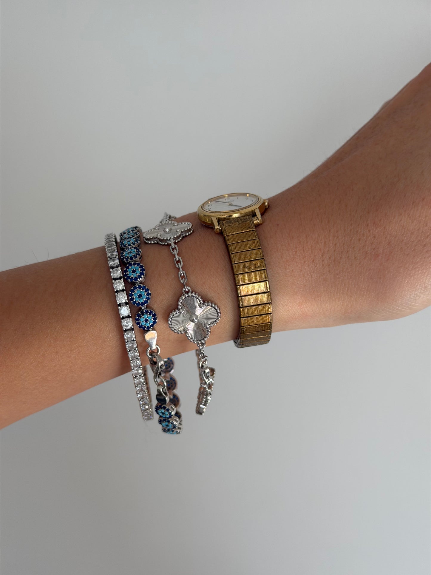 Dainty Seiko Gold Toned Expandable Watch