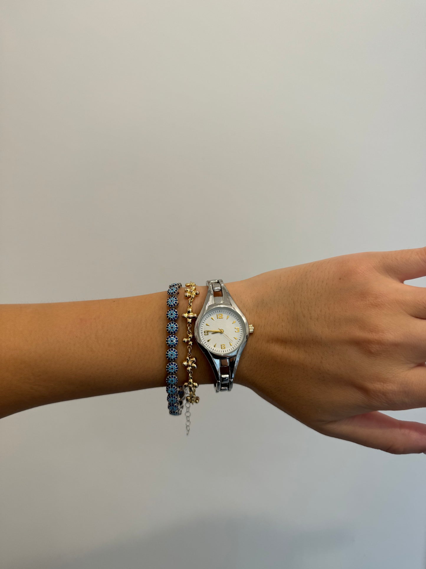 Classic Silver Toned Watch