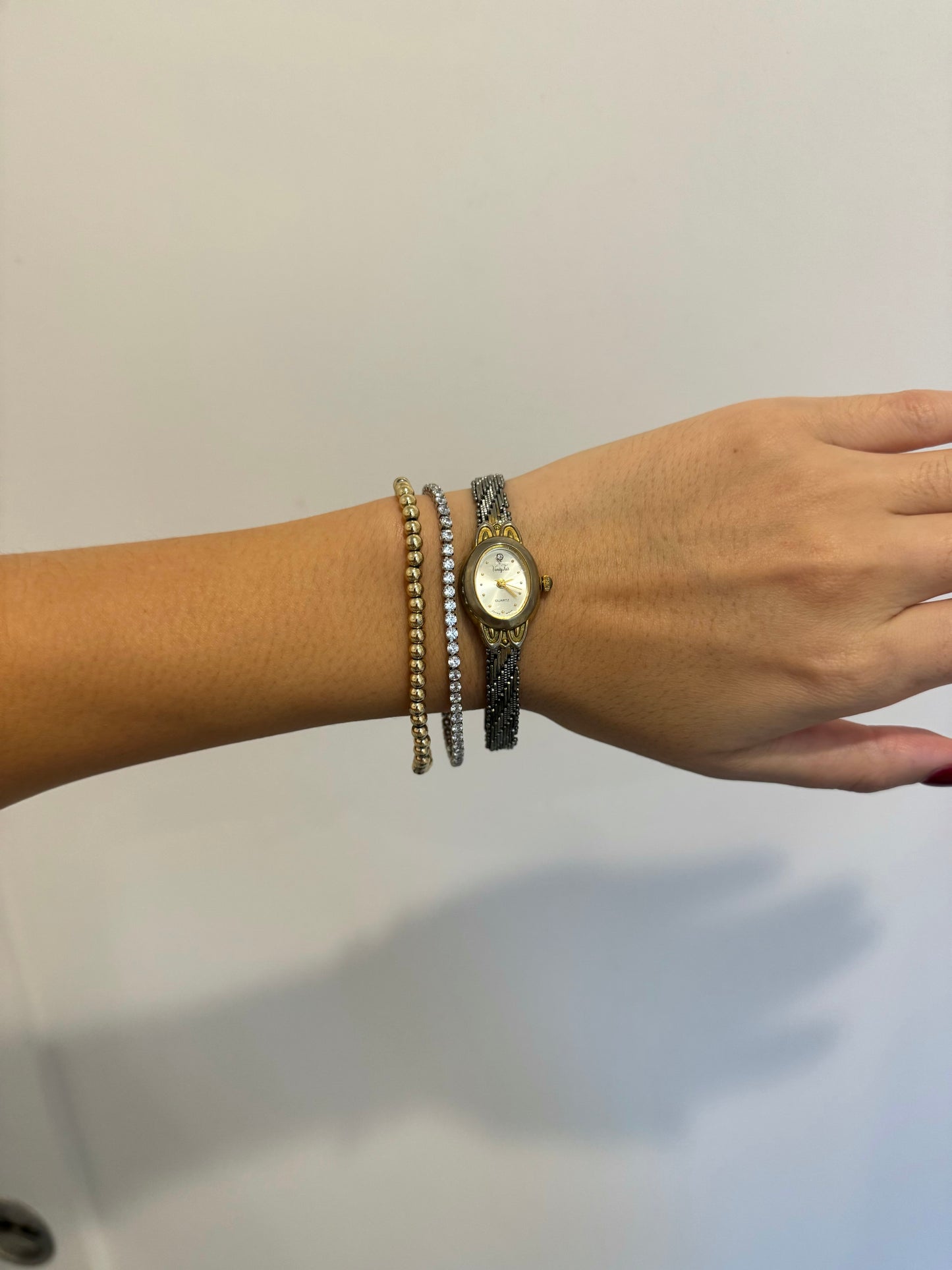 Dainty Two-Toned Watch
