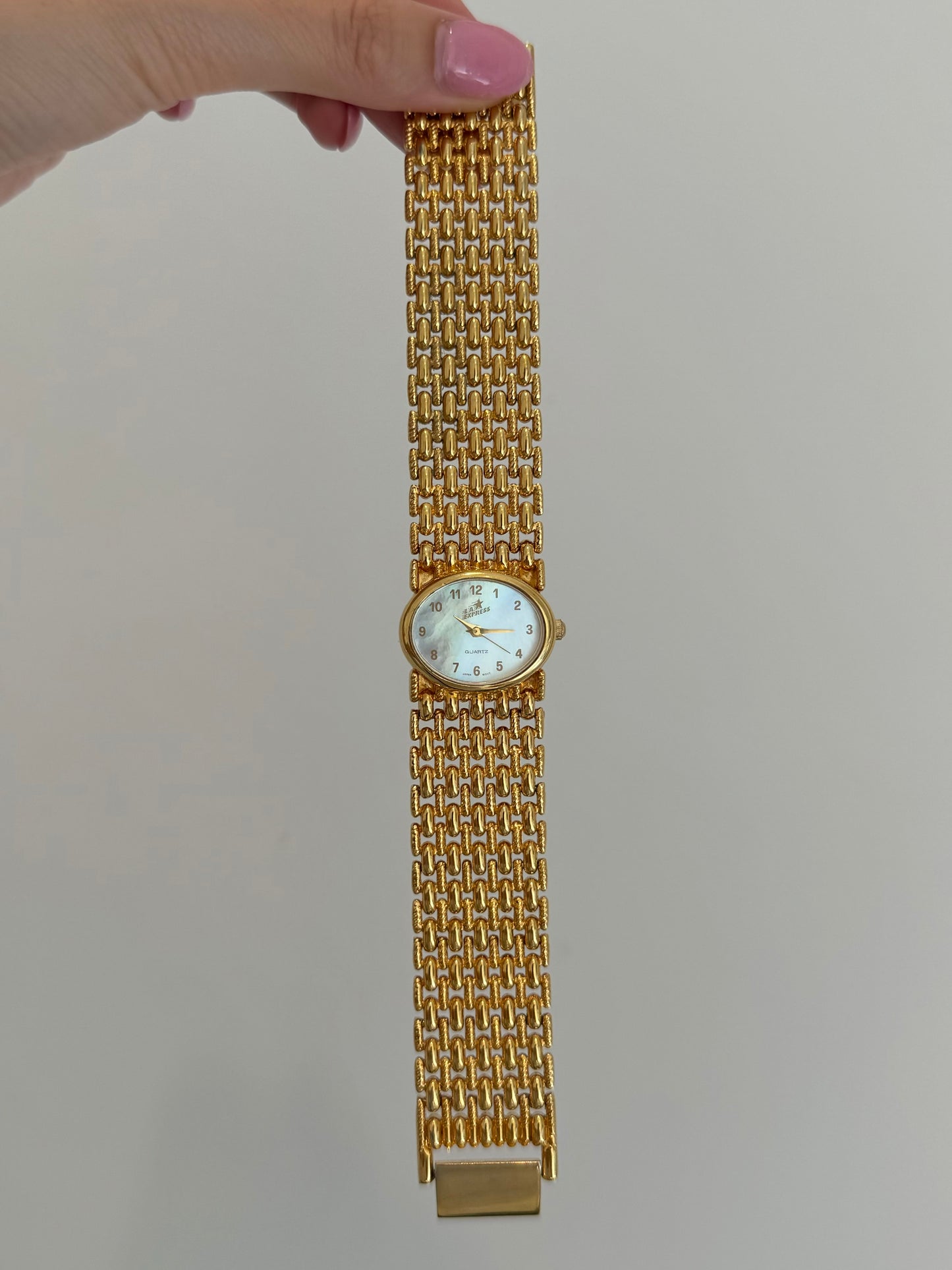 Chunky Gold Toned Watch