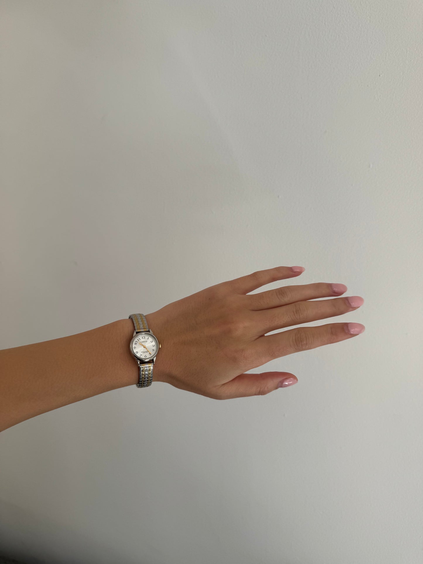 Two Toned Carriage Expandable Watch