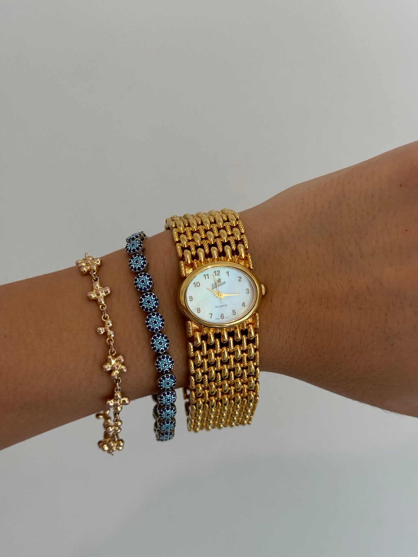 Chunky Gold Toned Watch