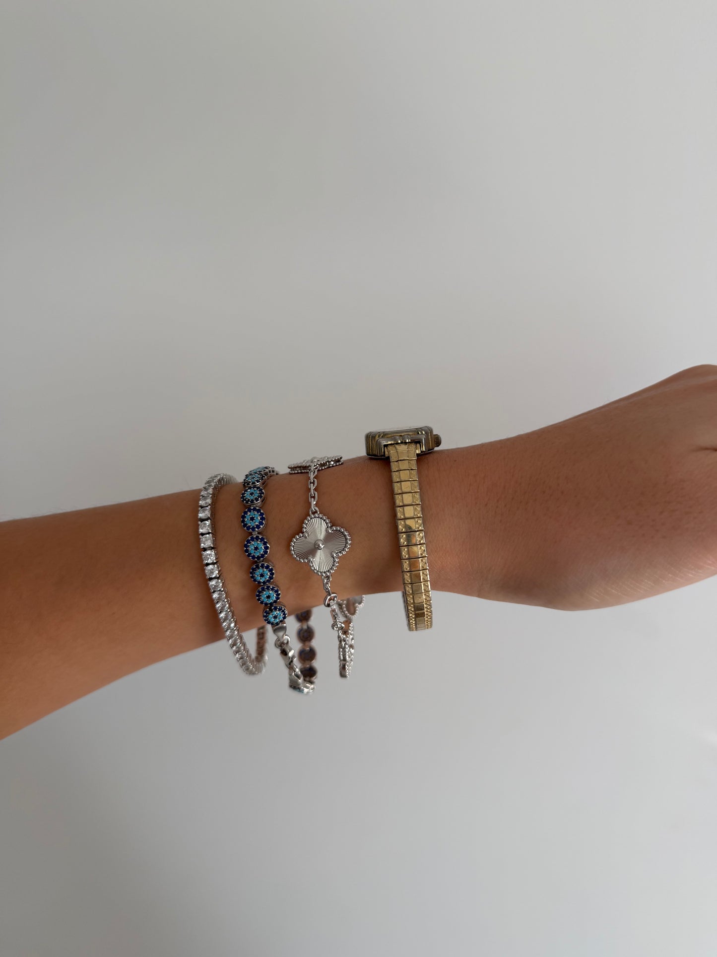 Dainty Gold Toned Expandable Watch