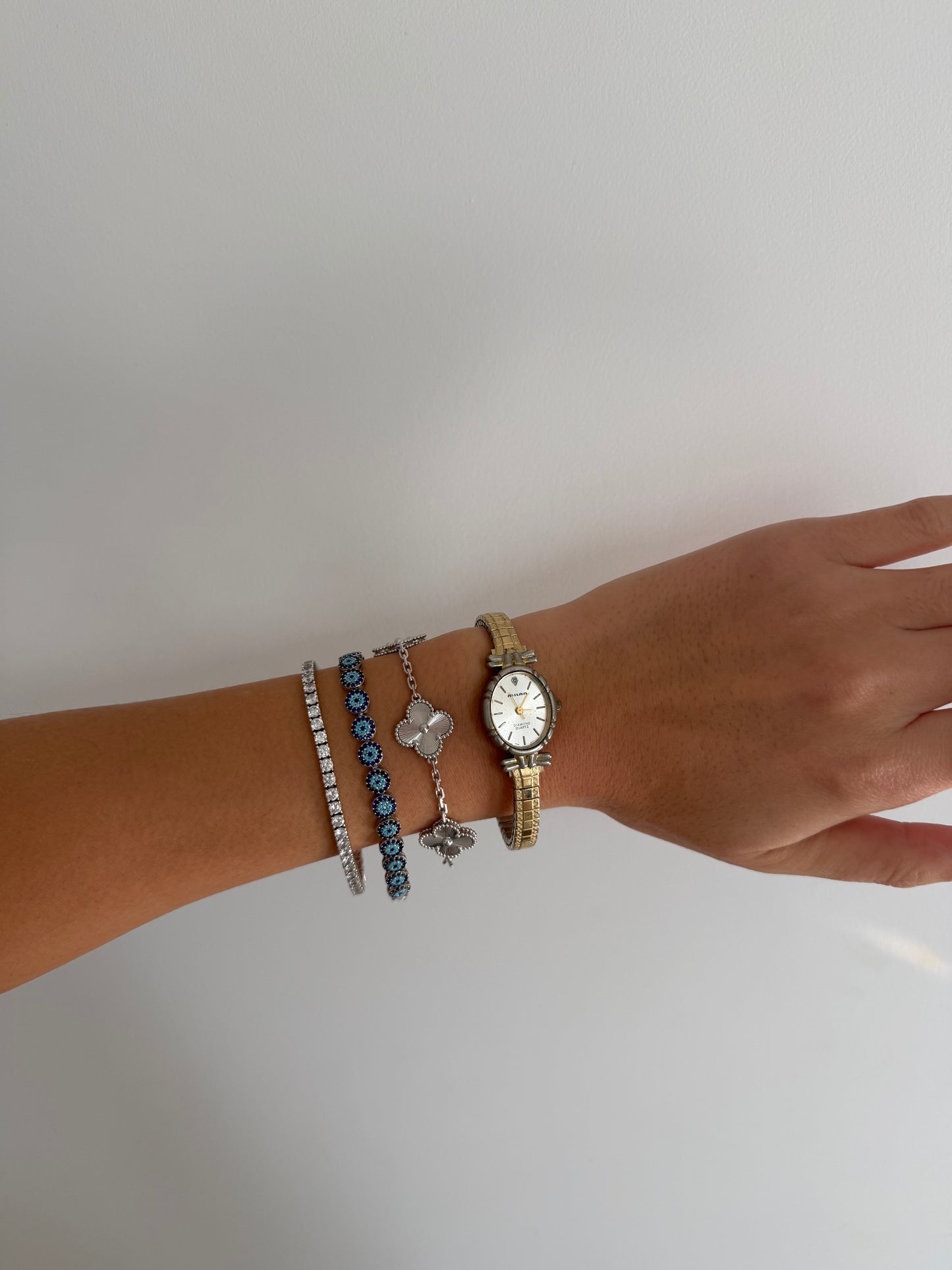 Dainty Gold Toned Expandable Watch