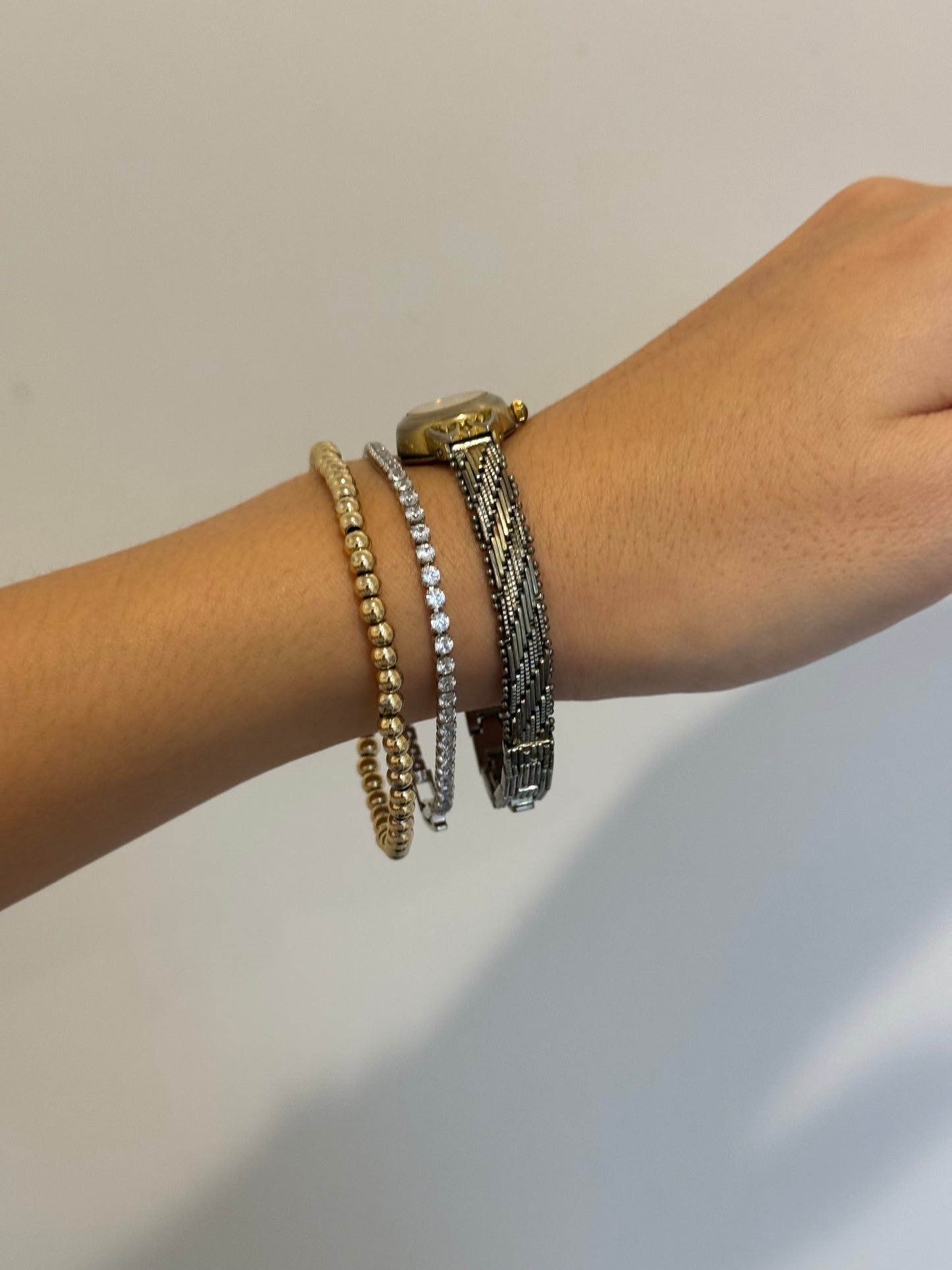 Dainty Two-Toned Watch