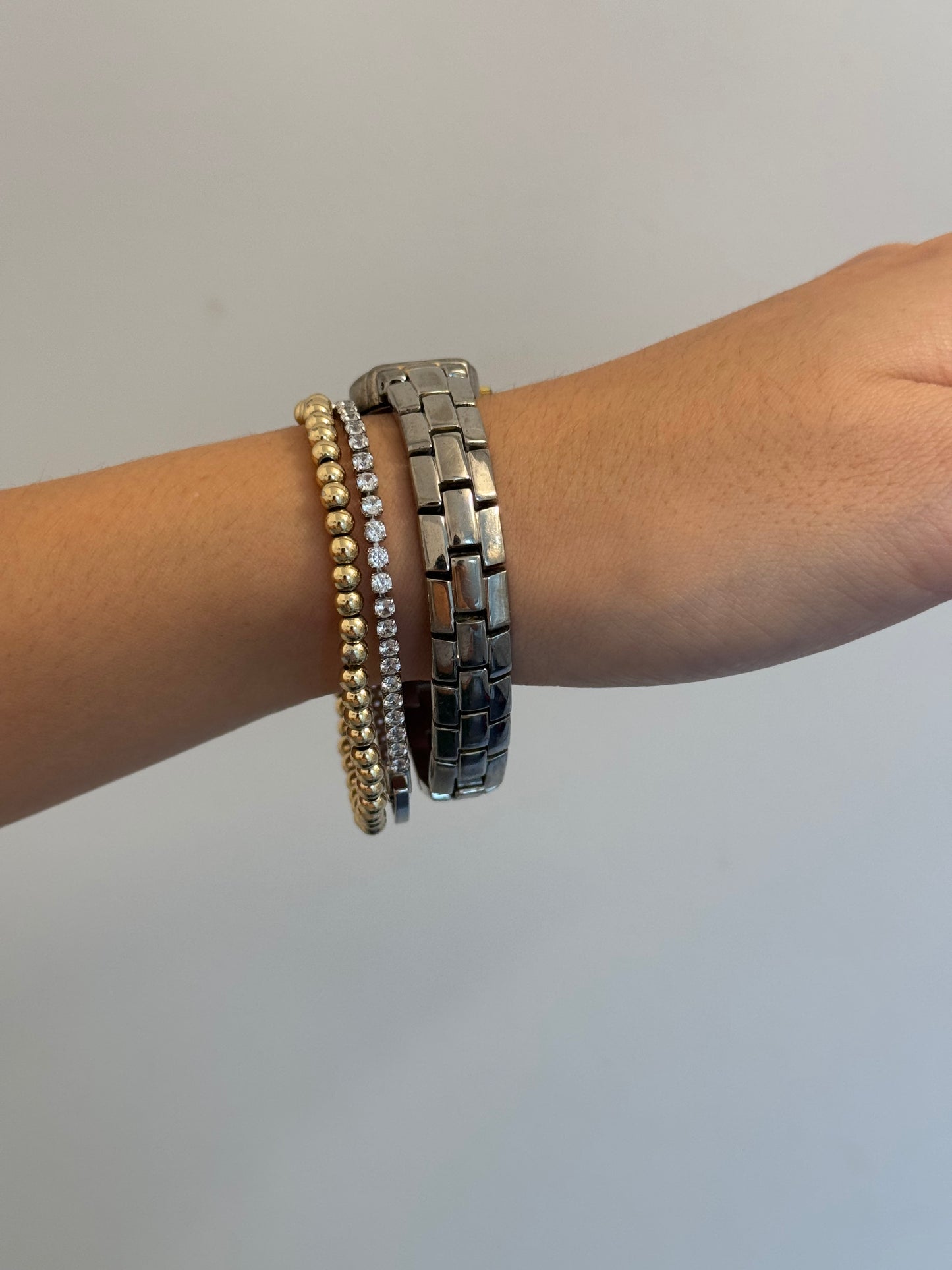 Dainty Silver Toned Watch