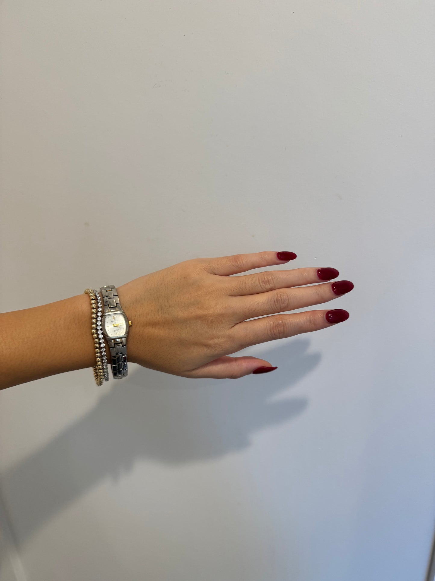 Dainty Silver Toned Watch