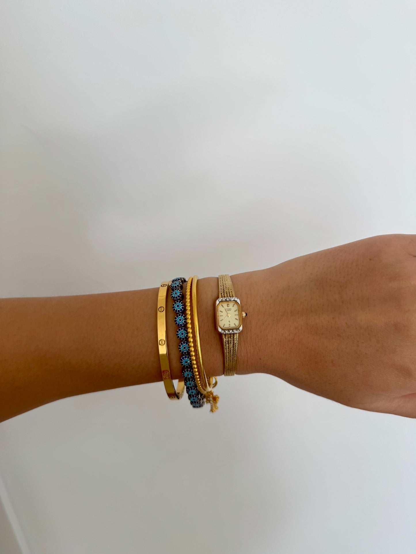 Dainty Gold Toned 60's Citizen Watch